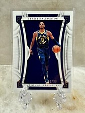 2022-23 National Treasures - TYRESE HALIBURTON - #26 Base 71/99 Pacers