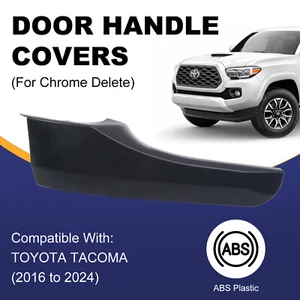 Front & Back Inner Car Door Handle Protection Covers For 2016-2024 Toyota Tacoma - Picture 1 of 6