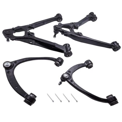 Front Upper Lower Control Arms for 2007-13 Chevy Silverado 1500 GMC Sierra 1500 - Image 1 of 4