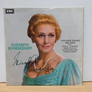 SAX 5286 ELIZABETH SCHWARZKOPF Lieblingsszenen SIGNIERT/AUTOGRAMM COLUMBIA LP EX - Bild 1 von 7