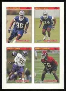 2005 Bazooka Stickers #1 Champ Bailey/Chris Gamble/DeAngelo Hall/Dunta Robinson - Picture 1 of 2