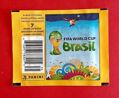 PANINI SEALED PACK FIFA WORLD CUP BRASIL 2014 USA VERSION bustina pochette sobre - Imagen 1 de 2