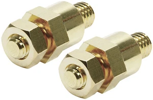 ALLSTAR PERFORMANCE #ALL76122 Gold Side Post Terminal 1pr - Picture 1 of 1