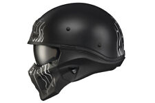 Scorpion EXO Covert X Motorcycle Helmet Cruiser Half Helm - CHOOSE COLOR & SIZE