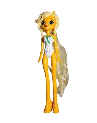 Maiô Hasbro My Little Pony Equestria boneca cabelo loiro 9 polegadas cavalo Stella - Imagem 1 de 3