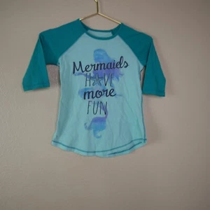 Mermaids Have More Fun Night Too Girl’s Sz S 1 - Picture 1 of 15