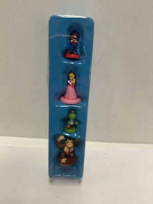 MONOPOLY Gamer Mario Replacement Part - Lot of 4 Figures New - Image 1 of 2
