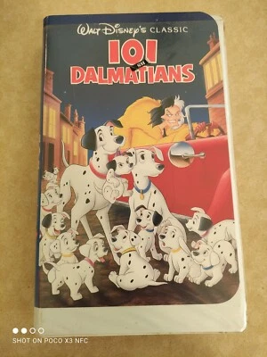 VERY RARE! Walt Disney's 101 Dalmations (VHS) Black Diamond Collection 1263 - Image 1 of 4