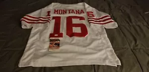 JOE MONTANA SIGNED/AUTOGRAPHED SAN FRANCISCO 49ers WHITE XL JERSEY JSA WPP436042 - Picture 1 of 7