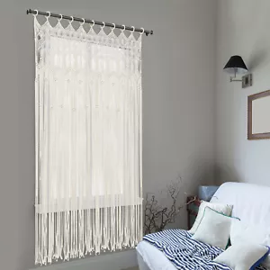 Boho Wall Hanging Door Curtain Door Window Curtain Tapestry Tapestry 120x195cm - Picture 1 of 22
