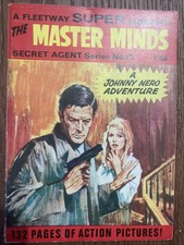 fleetway super library. Master Minds. Secret Agent Series No. 13