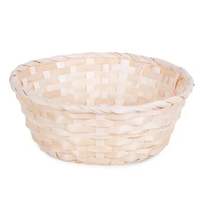 Wickerfield 10 x Bamboo Bread Food Storage Wicker Display Toast Baskets - Image 1 of 2