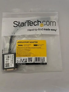 Monitor Adapter Startech DP2DVI2 DVI Female to Display Port Male Monitor Adapter - Afbeelding 1 van 5