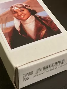 NUOVO! 2023-PDS American Women Quarters 25c / Bessie Coleman / Sigillato in scatola!!!! - Foto 1 di 5