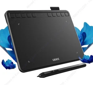 UGEE S640 Graphic Tablet 6 Inch Drawing Pad, Windows, Mac,Android Purple & black - Picture 1 of 9