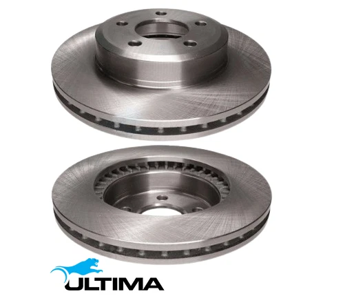 JUEGO ROTOR FRENO DISCO DELANTERO VENTILADO ULTIMA PARA FORD FAIRMONT BF BARRA E-GAS 4.0 I6 Foto 1 de 1