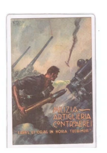 PISANI - COUNTERAIRCRAFT ARTILLERY MILITIA - TRAVELLED - Picture 1 of 1