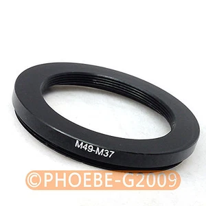 49mm-37mm 49-37 Step Down Filter Ring Stepping Adapter - Picture 1 of 1