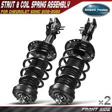 Pair 2 Front Complete Strut & Coil Spring Assembly for Chevrolet Sonic 2012-2020