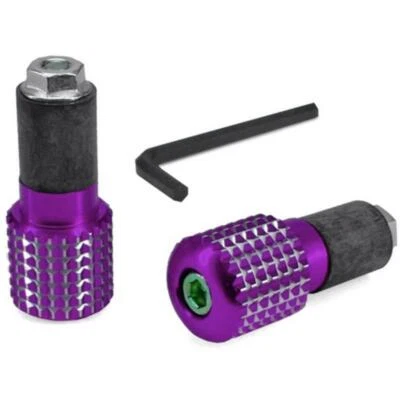 CONTRAPPESI UNIVERSALI PER MANUBRI CON SEZIONE 22MM VIOLA BILANCERI MANUBRIO - Immagine 1 di 3