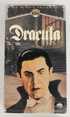 Dracula 1931 Preowned VHS Tape Horror Universal Monsters Bela Lugosi Foto 1 de 4