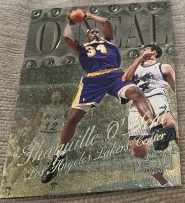 1998-99 Metal Universe - Shaquille O'Neal #25 - Image 1 of 2