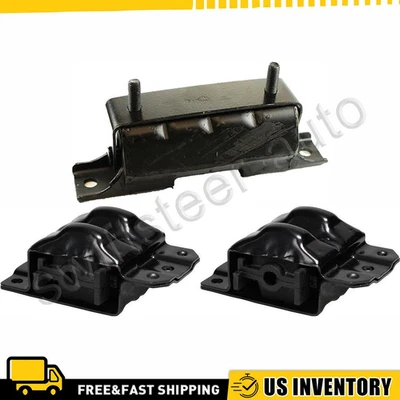 发动机和变速器安装 3 件。 1992 - 1999 年适用于雪佛兰 GMC,K1500 Suburban 5.7L 升 6.5L 升 4WD — 第 1/3 张图片