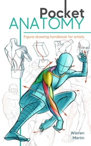 Pocket Anatomy: Figure Drawing Handbook in Color for Artists, Learning How to Dr - Picture 1 of 12