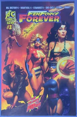 Femforce Forever #1 Primera Edición NUEVO CASI NUEVO Listo para enviar Foto 1 de 3