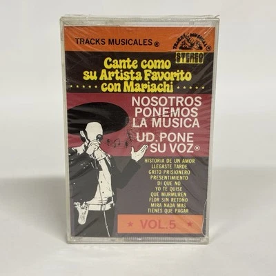 Canta Como su Artista Favorito Cassette Karaoke Mariachi New - Image 1 of 3