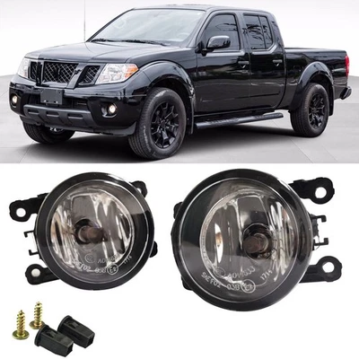 For 2005-2019 Nissan Frontier Fog Lights Lamp Factory OE Replacement Clear Lens - Imagem 1 de 4