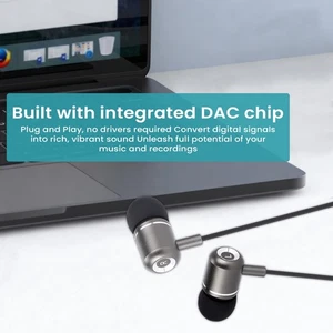 Auriculares Auxuales TRON, USB-C-Lightning con Estuche de Cuero - Imagen 1 de 38