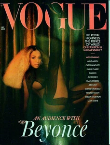 VOGUE UK Dezember 2020 Subscriber's AN PUBLIKUM WITH BEYONCE Lara Stone @ NEU - Bild 1 von 12
