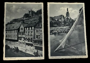 Antike Deutschland Deutsche Postkarte unbespielt Bad Kreuznach Nahebrücke KG Verlag - Bild 1 von 7