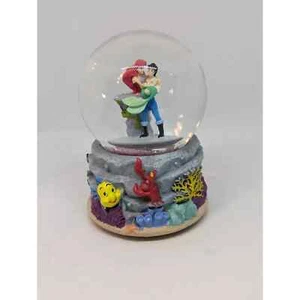 Disney The Little Mermaid Music Box Snow Globe 2024 Walgreens Exclusive - Picture 1 of 6