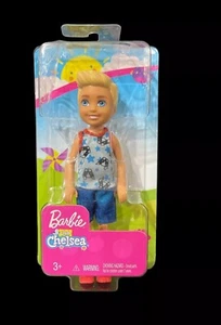 Barbie Club Chelsea Tommy 6" Blonde Boy Dog Shirt Blue Shorts GMR94 Mattel 2019 - Picture 1 of 14
