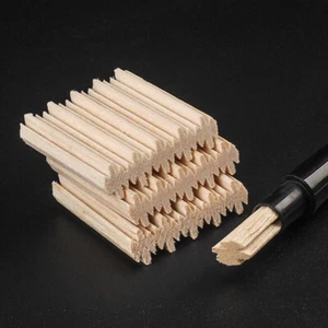 15 Stück 9 mm natürliches helles Holz Adsorption Pfeife Filterpatrone Räucherzubehör - Bild 1 von 5