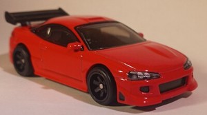 Hot Wheels '95 Mitsubishi Eclipse Red New Out of Car Culture Premium 2 Pack