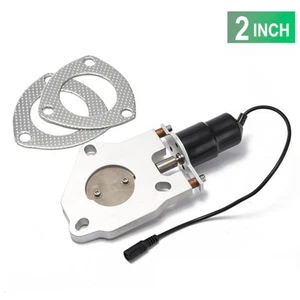 51mm 2" INCH Racing Electric Exhaust Cutout Valves Control Motor Kit Bolt-On AU - Picture 1 of 5