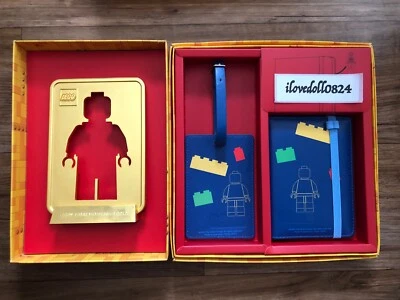 Lego VIP Gold membership trophy in Lego Korea store. + Passport Holder and Tag - Image 1 of 2