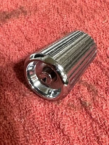 1965 Dodge Coronet Polara Dart Chrome Radio Control Knob 880 A B C Body 65 - Picture 1 of 10