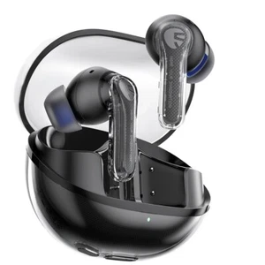 SoundPEATS Clear,Wireless Earbuds BLUETOOTH V5.3, 12mm Drivers,2 Mic,ENC, IPX-4 - Picture 1 of 11