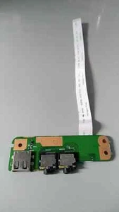 Fujitsu Lifebook A544 Audio Jack USB Board + Flat Cable - Picture 1 of 2