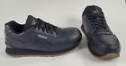 Reebok Mens Black Harman Composite Toe Safety Work Shoes Leather Size 8
