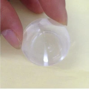 2pcs 30mm Round Plastic Fresnel Lens Focal 15mm PMMA Optic Solar Condensor - Picture 1 of 6