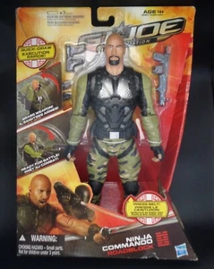 NIB G.I Joe Retaliation Ninja Commando ROADBLOCK 12" Action Figure The Rock T004 - Picture 1 of 2