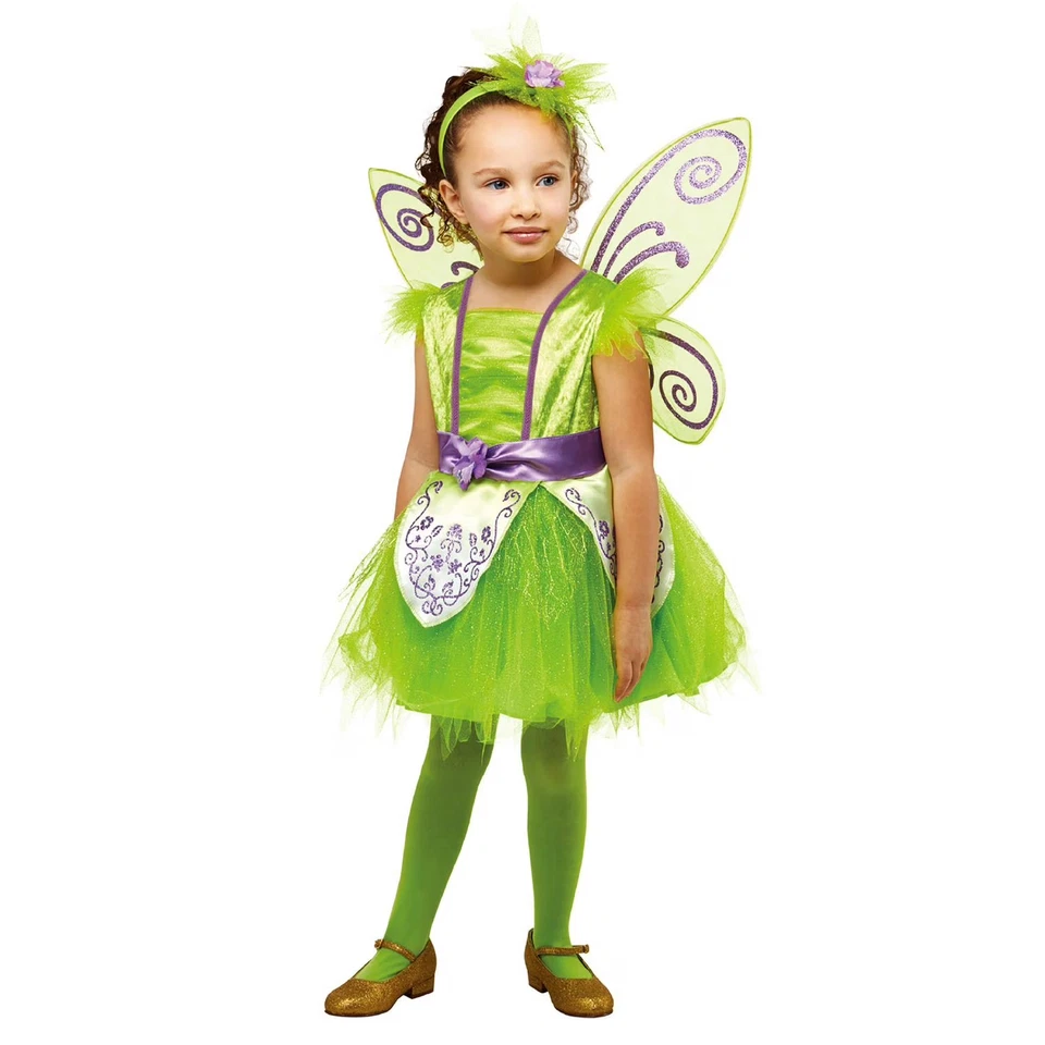 Disfraz de hada verde rubíes para niña - niño pequeño/3-4T Foto 1 de 4