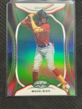 2023 Panini Chronicles Certified - MIGUEL BLEIS #09/10 - Mirror Green Parallel