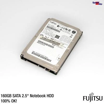 FUJITSU MHV2160BT 160GB 6.35CM 2.5 Pollice Notebook Laptop HDD Disco Rigido SATA - Immagine 1 di 3