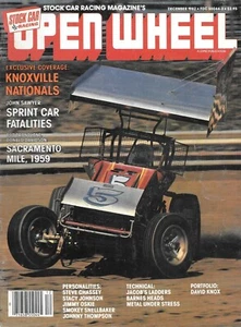 Open Wheel Magazin Dezember 1982 Sprint Car Fatalities, Knoxville Nationals - Bild 1 von 1